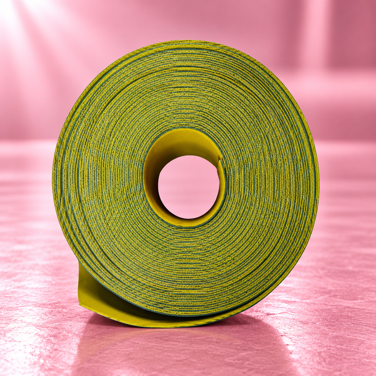 Yellow Rubber Sandwich Belts